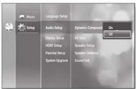 SAMSUNG HT-BD2ST - Dynamic Compression - 1