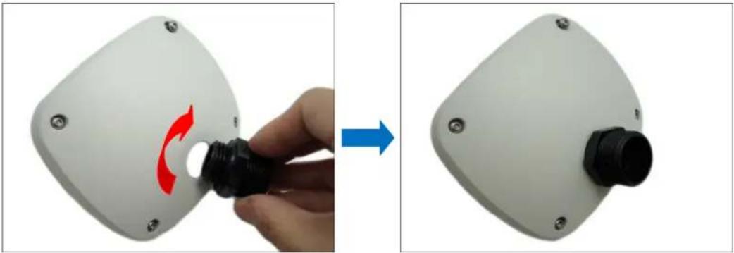 ACTi B49 - How to Use the Male Conduit Gland - 4