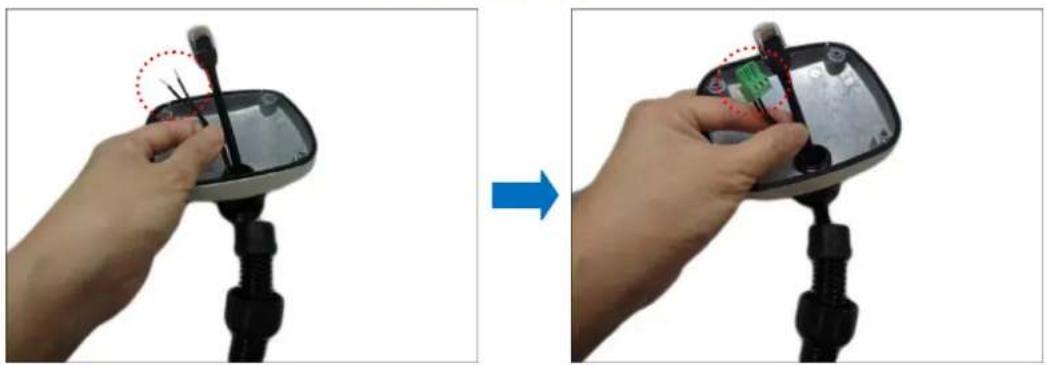ACTi B49 - How to Use the Male Conduit Gland - 9