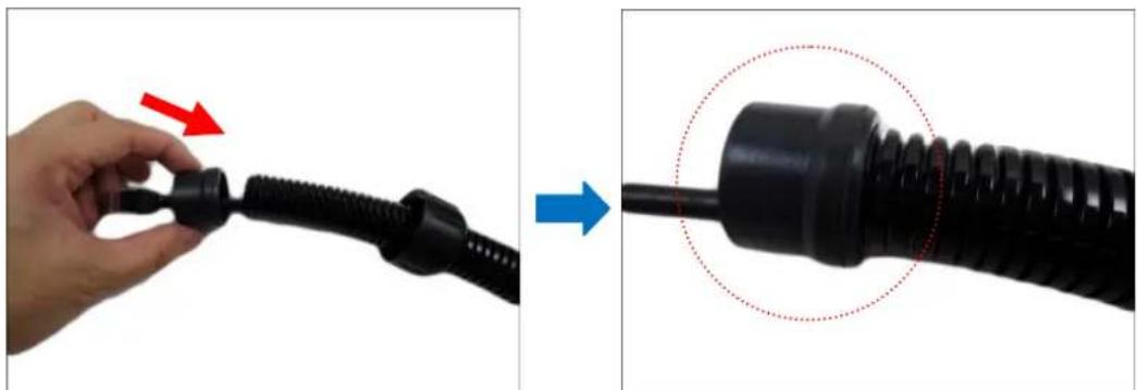 ACTi B49 - How to Use the Female Conduit Gland - 11