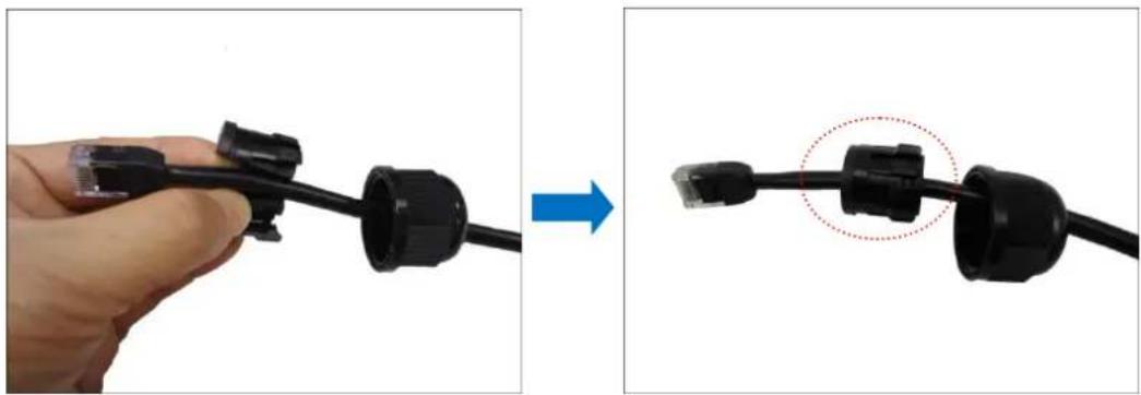 ACTi B49 - How to Use the Male Cable Gland (Optional) - 5