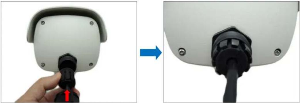 ACTi B49 - How to Use the Male Cable Gland (Optional) - 10