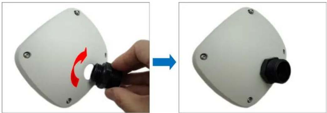 ACTi B49 - How to Use the Male Cable Gland (Optional) - 6