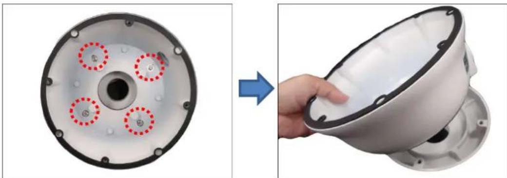 ACTi Q75 - Remove the Mount Kit - 3