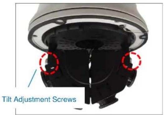 Tilt Adjustment Screws