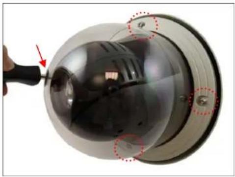 ACTi I910 - How to Replace the Dome Cover - 1