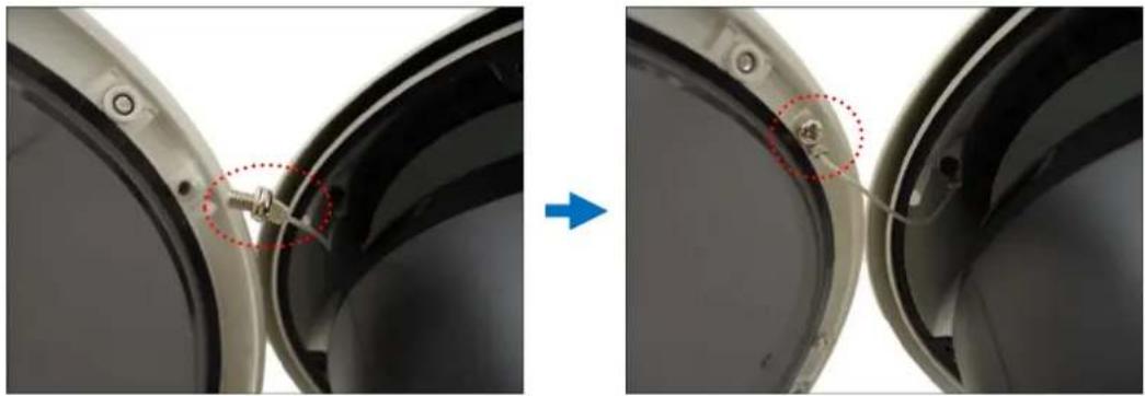 ACTi I910 - How to Replace the Dome Cover - 4