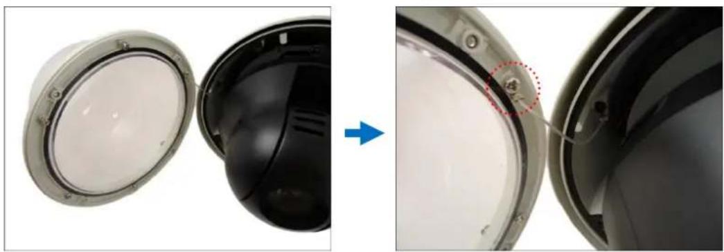 ACTi I910 - How to Replace the Dome Cover - 2