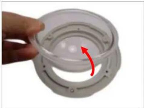 ACTi B83 - Replacing the Dome Cover - 4