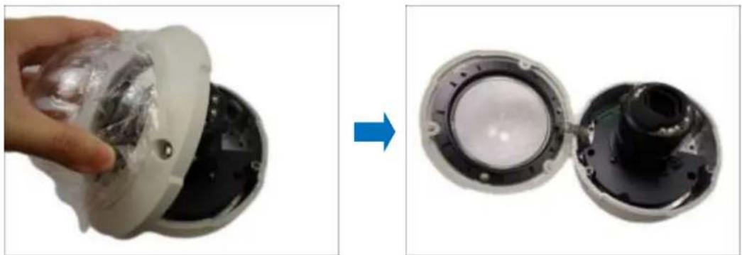 ACTi B83 - Step 2: Open the Dome Cover - 3