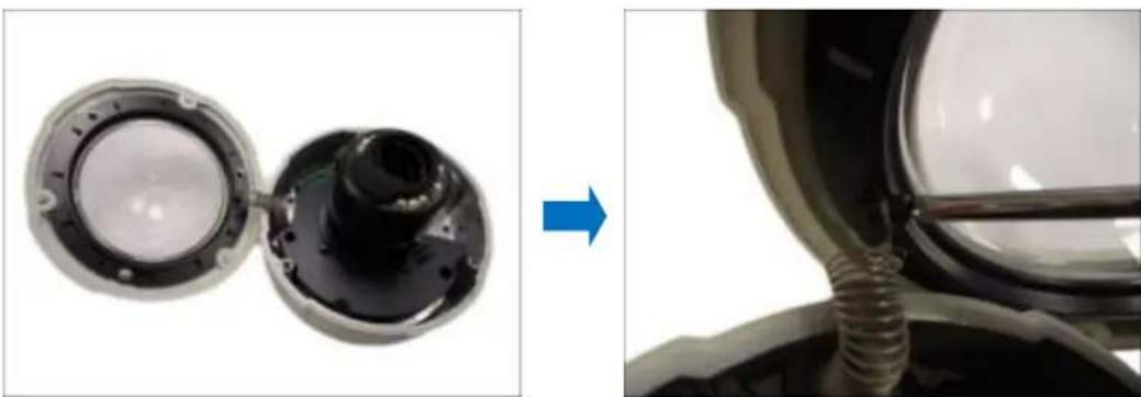 ACTi B83 - Replacing the Dome Cover - 2