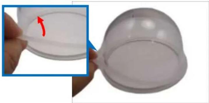 ACTi B83 - Replacing the Dome Cover - 5