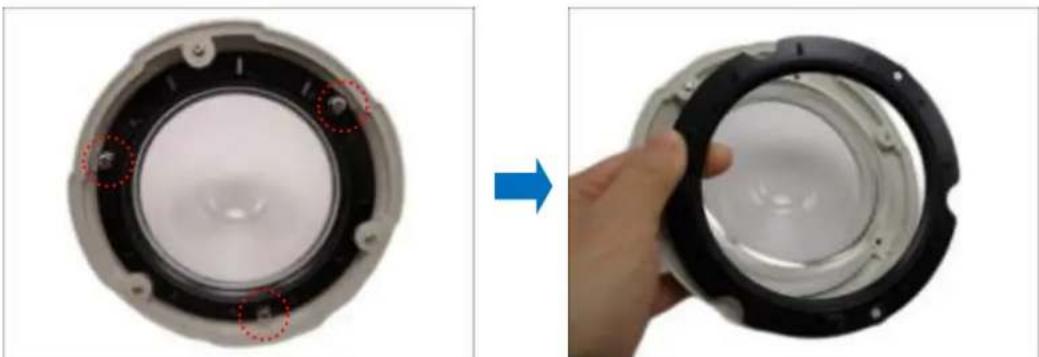 ACTi B83 - Replacing the Dome Cover - 3