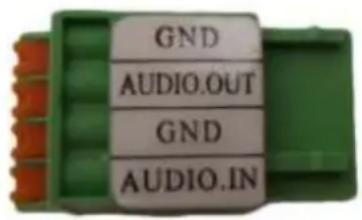 GND AUDIO.OUT GND AUDIO.IN