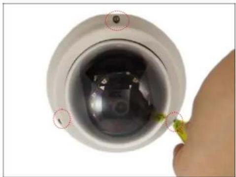 ACTi E64A - How to Replace the Dome Cover - 1