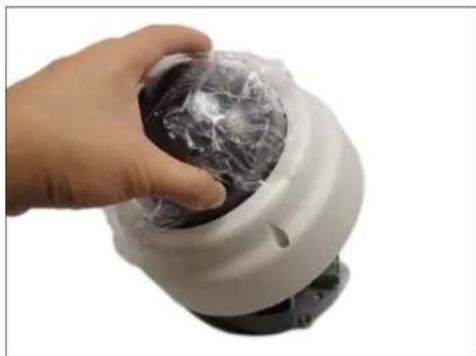 ACTi E64A - Step 2: Open the Dome Cover - 2