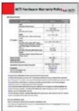 ACTi E920 - Package Contents - 9