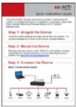 ACTi B74A - Package Contents - 12