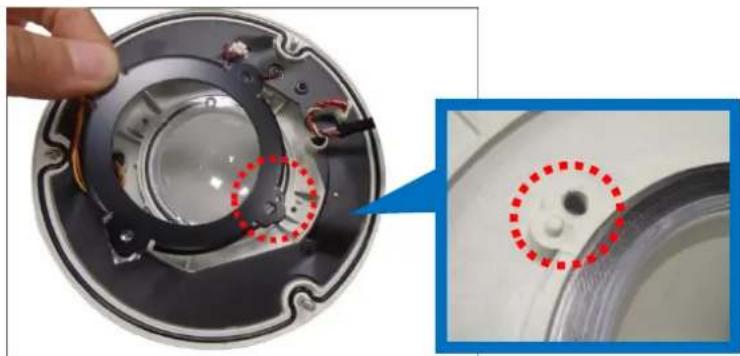 ACTi B74A - How to Replace the Dome Cover - 5