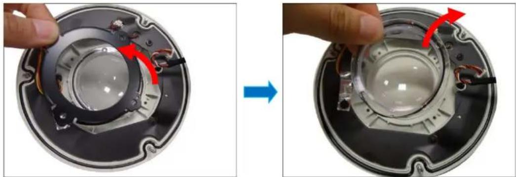 ACTi B74A - How to Replace the Dome Cover - 2
