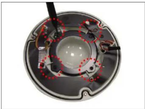 ACTi B74A - How to Replace the Dome Cover - 1
