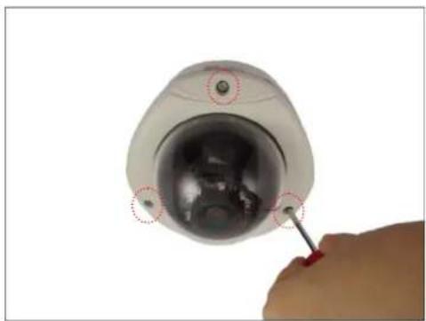 ACTi E85A - How to Replace the Dome Cover - 1