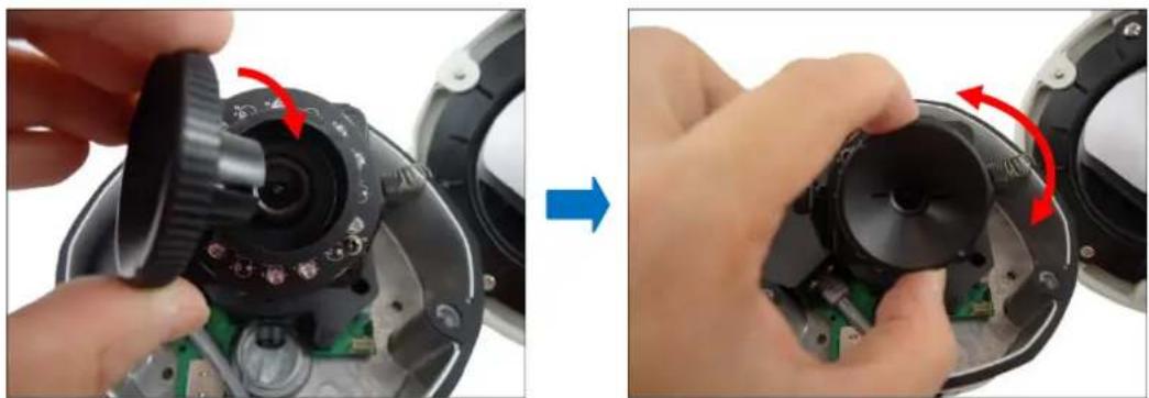 ACTi E85A - How to Adjust the Viewing Angle - 3