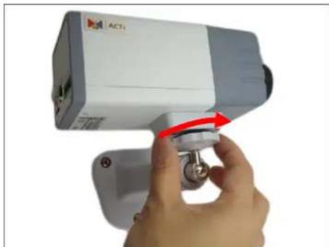 ACTi E223 - Step 3: Attach the Camera to the Bracket - 4