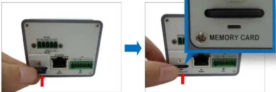 RS-42 RS-1200 1.1.1V RS-43 Ethernet RESET FAN → MEMORY CARD