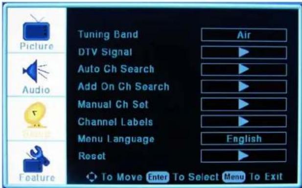 Proscan 37LB30Q - SELECT ON SCREEN LANGUAGE - 1