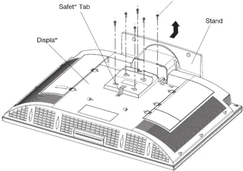 Safet" Tab Displa" Stand