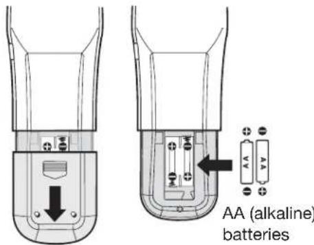 AA (alkaline) batteries