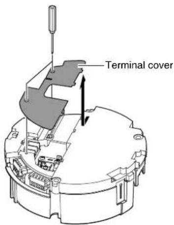JVC TK-C685WPE - 4Remove the terminal cover - 1