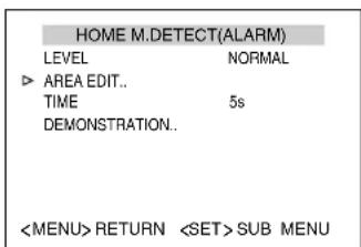 JVC TK-C685WPE - Setting non-detection area - 1