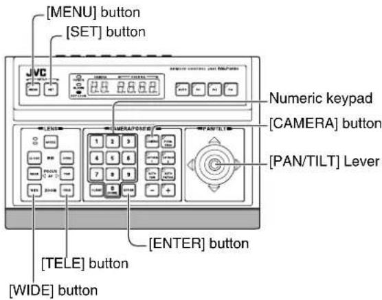 JVC TK-C685WPE - HOME M.Detect (TRACKING) Setting - 1