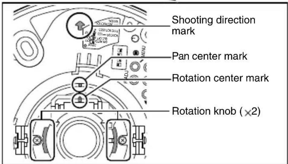 JVC TK-C2201WPUA - Adjust the shooting direction of the camera - 2
