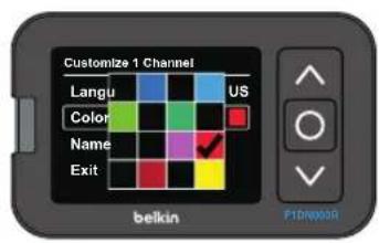 Customize 1 Channel Langu US Color Name Exit belkin F194800R