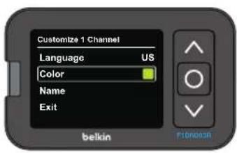 Customize 1 Channel Language US Color Name Exit belkin F10603
