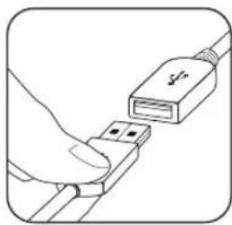 BELKIN F1DN001R - To connect keyboard and Unlock SD card: - 1
