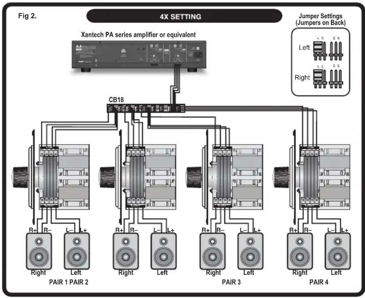 Xantech XVCO100 - Single Zone, Single Speaker Pair Volume Control Application - 2