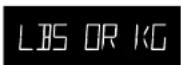 WHIRLPOOL AMC5143AAS - Selecting the Display Weight - 1