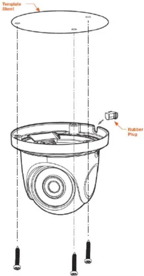 Template Sheet Rubber Plug