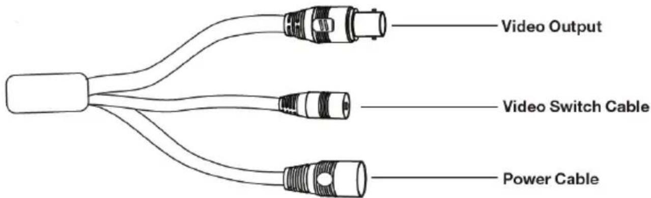 Video Output Video Switch Cable Power Cable