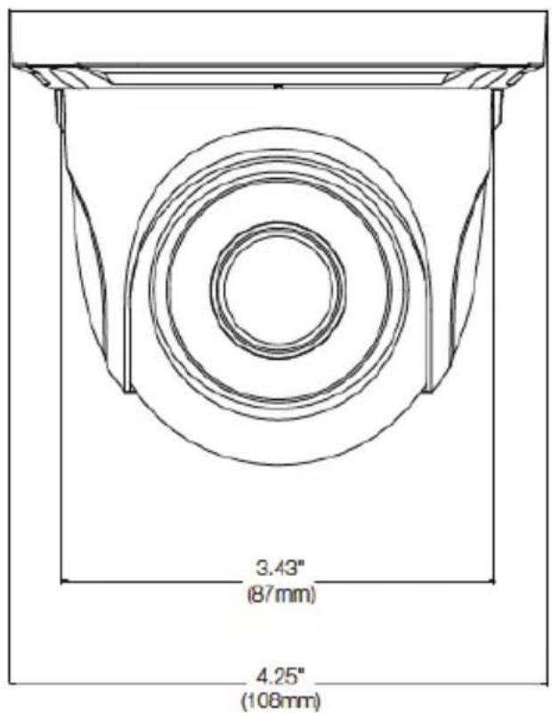 3.43" (87mm) 4.25" (108mm)