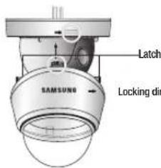 Latch SAMSUNG Locking dir