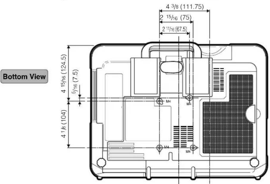SHARP PG-C45S - Dimensions - 4
