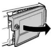 SHARP PG-C45S - Remove the lamp unit cover. - 6