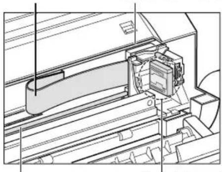 CANON Faxphone B45 - Installing the BJ cartridge in your fax - 6
