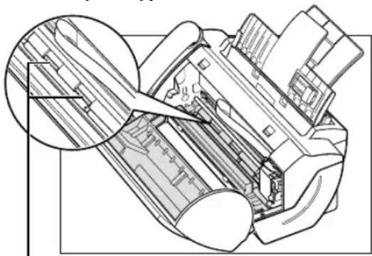 CANON Faxphone B45 - ■ Cleaning inside the printer cover - 2