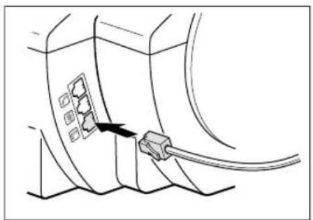 CANON Faxphone B45 - Connecting the telephone line, handset, and external devices - 2